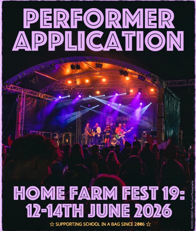 Apply to play Home Farm Festival